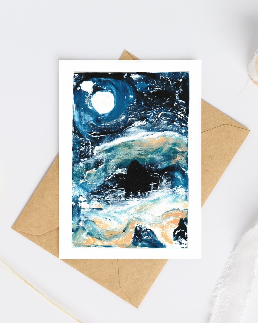 Postkaart - Winterlandschap