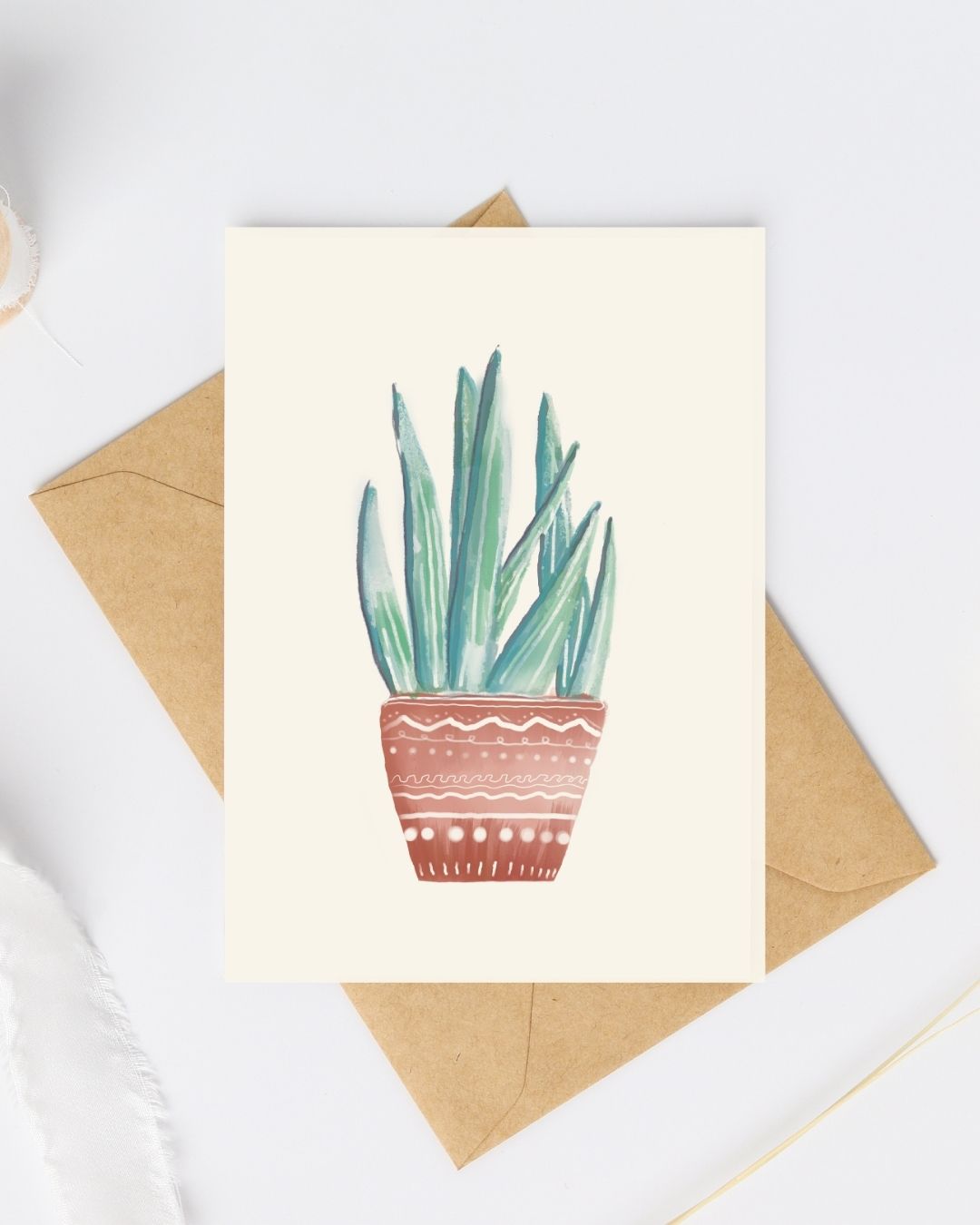 Postkaart - Aloë Vera